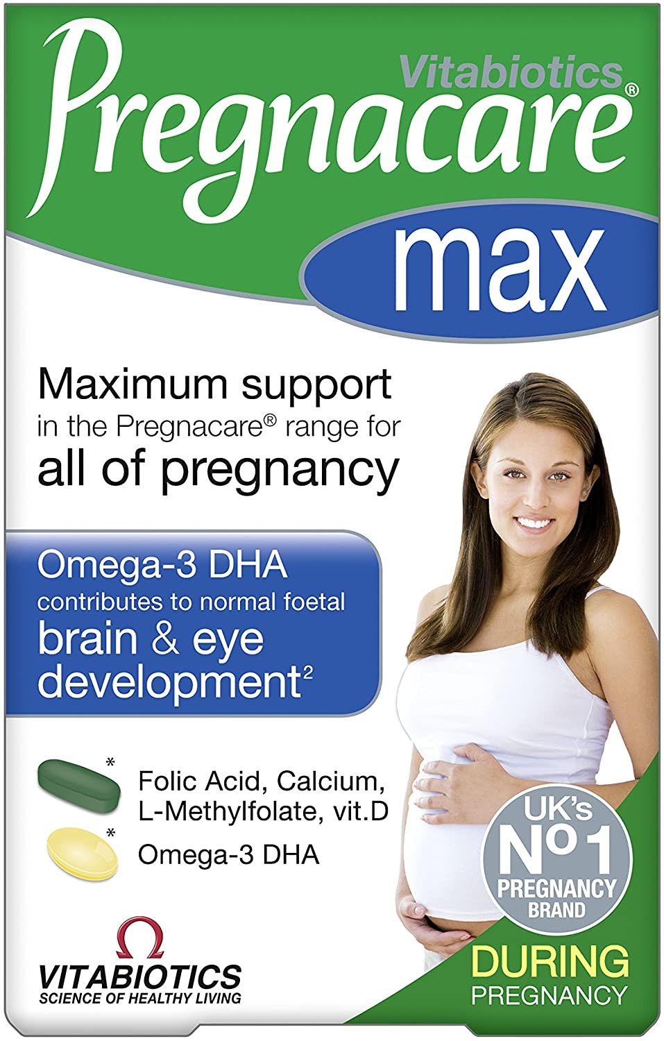 Vitabiotics Pregnacare Max Tablets Plus Omega 3