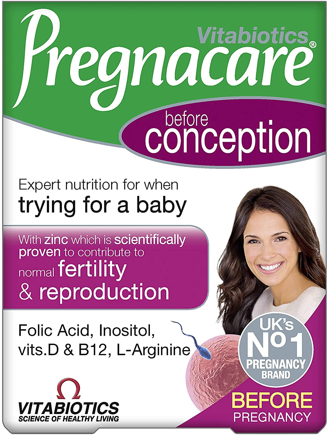 Vitabiotics Pregnacare Conception 30 Tablets