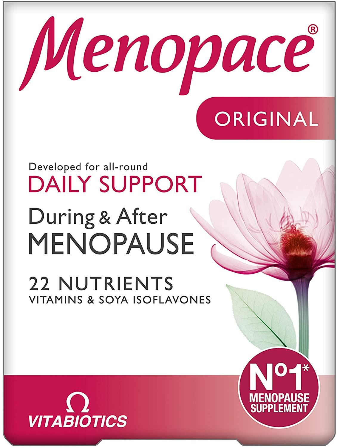 Vitabiotics Menopace Original Tablets - 90 Tablets