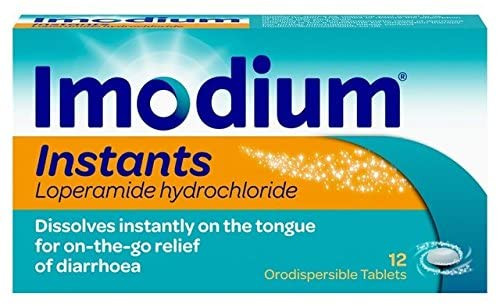 Imodium Instant Melts Diarrhoea Relief Tablets - 12 Tablets