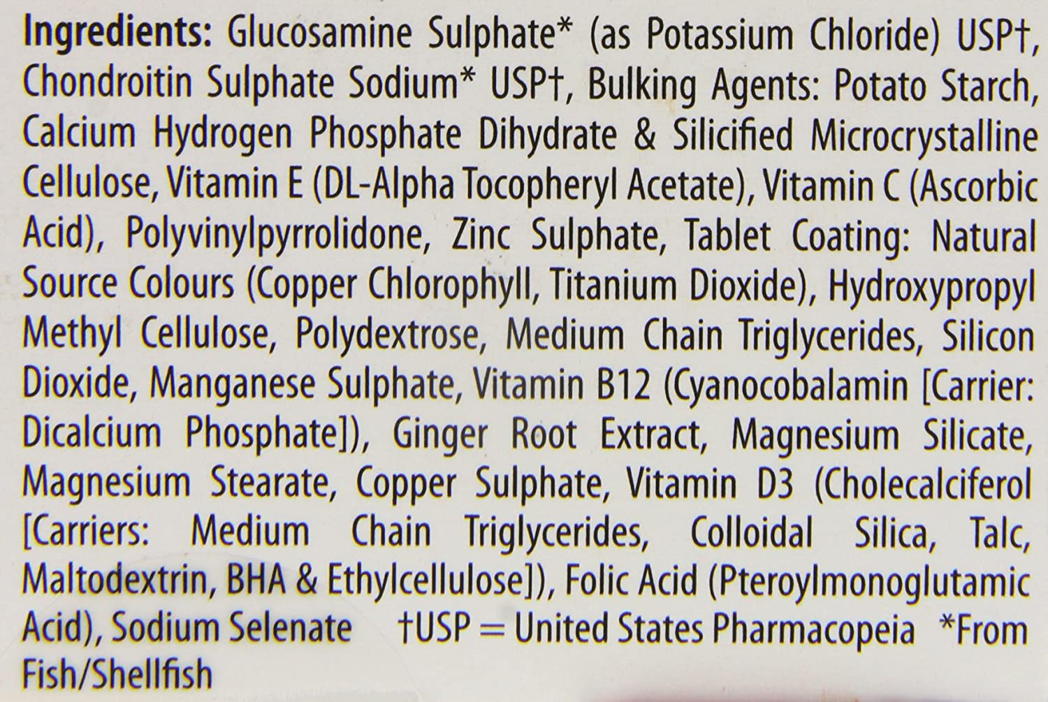 Vitabiotics Jointace Original 30 Tablets - Chondroitin and Glucosamine