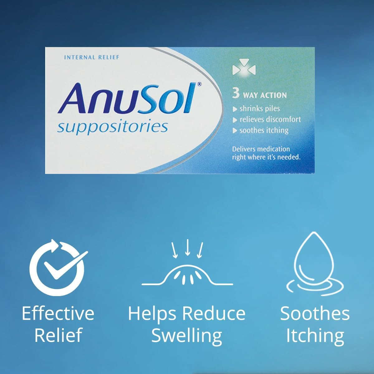 Anusol Suppositories - 24 Suppositories