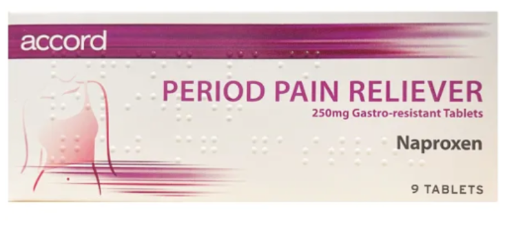 Period Pain Reliever - 9 Tablets