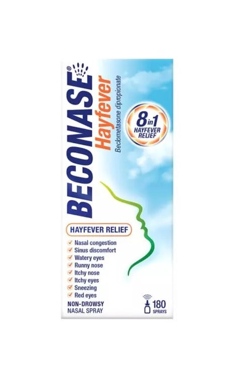 Beconase Allergy Hayfever Nasal Spray - 180 Dose