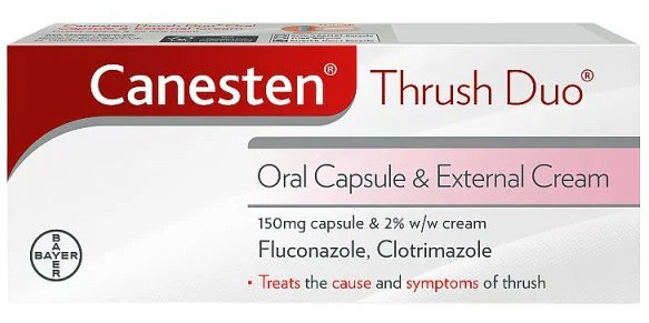 Canesten Thrush Duo Oral Capsule and External Cream