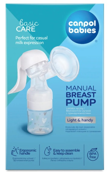 Canpol Babies Basic Light Manual Breast Pump 