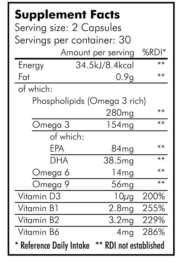 Cleanmarine for Women Omega 3 Krill Oil Capsules