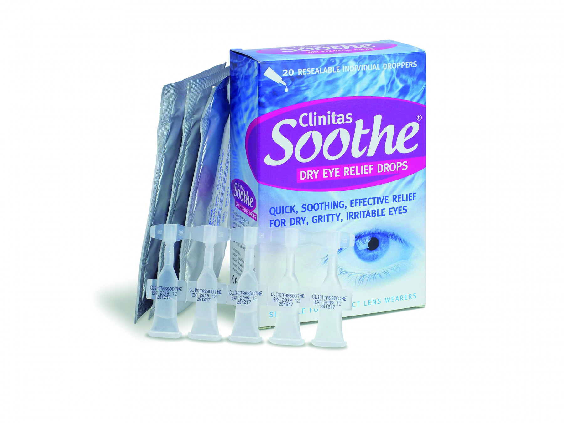 Clinitas Soothe Dry Eye Relief Drops 20