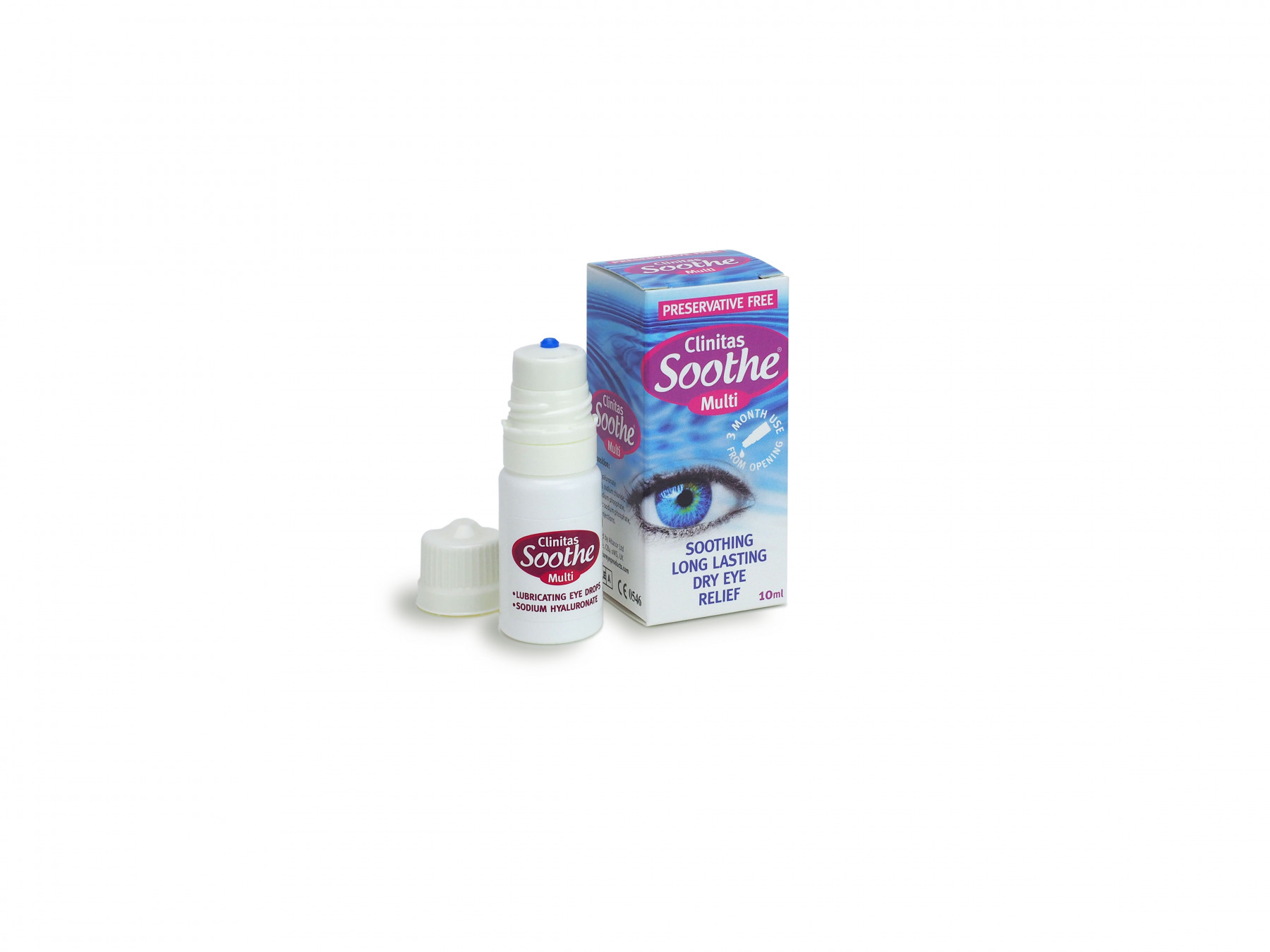 Clinitas Soothe Multi Lubricating Eye Drops 10ml