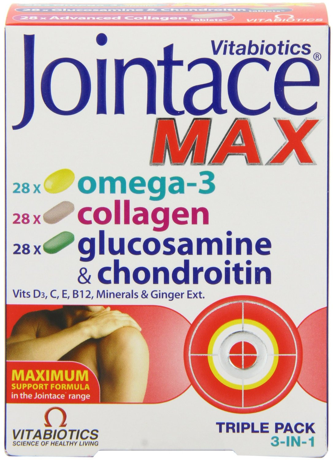 Vitabiotics Jointace Max Tablets 84 Tablets Vitamins For Joints