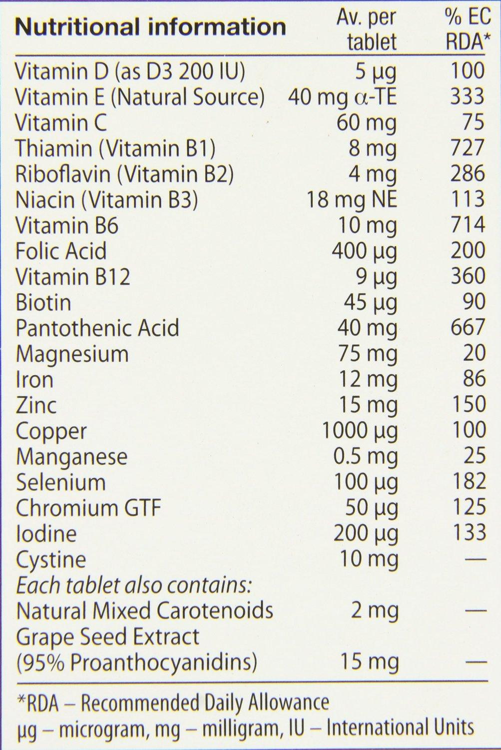 Vitabiotics Perfectil Original Triple Active Tablets - 90 Tablets