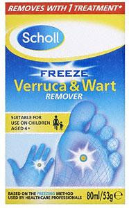 Scholl Freeze Verruca and Wart Remover 80ml