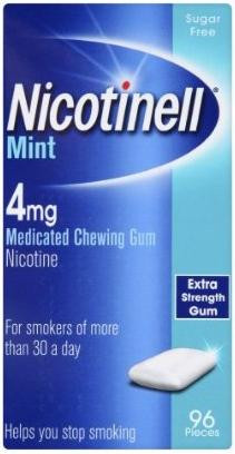 Nicotinell Chewing Gum Mint 4mg - 96 Pieces