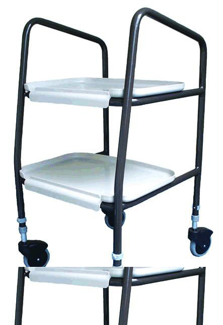 Trolley Adjustable Height with Wheels