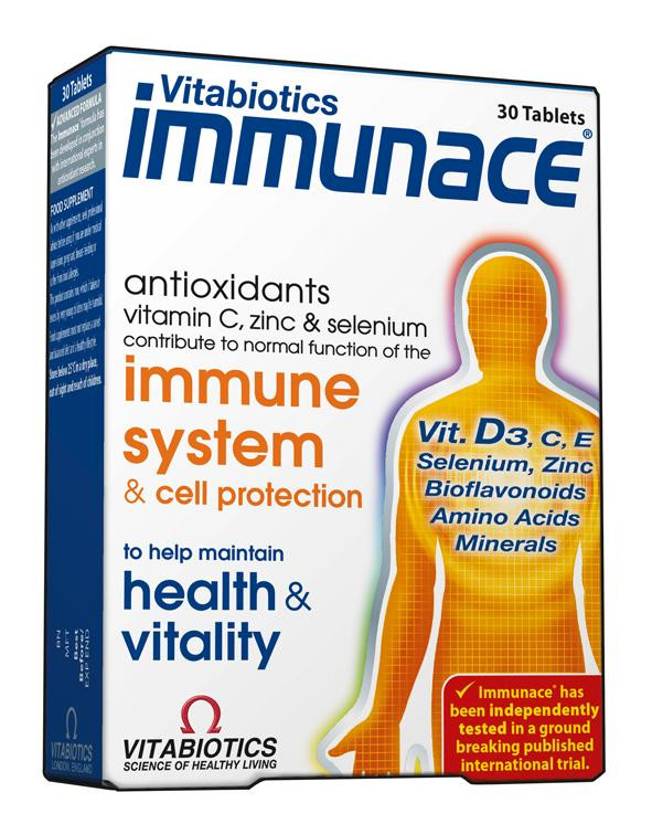 Vitabiotics Immunace Tablets - 30 Tablets