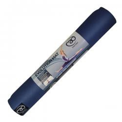 Yoga Mad Evolution Yoga Mat with Carry Strap - Blue