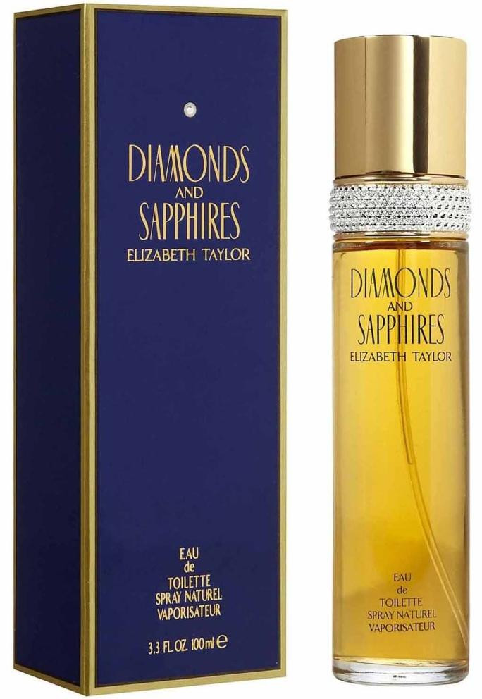 Elizabeth Taylor Diamonds and Sapphires 100ml Edt Spray