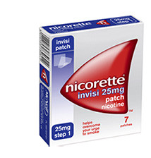 Nicorette Invisi 25mg Patch Step 1 - 7 Patches