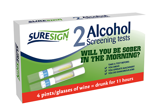 SureSign Alcohol Screening Tests