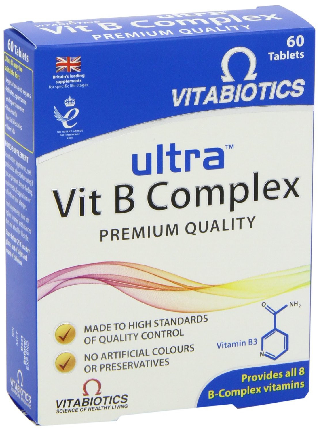Vitabiotics Ultra Vitamin B Complex Tablets