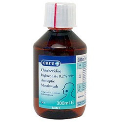 Chlorhexidine Antiseptic Mouthwash - Mint Flavour