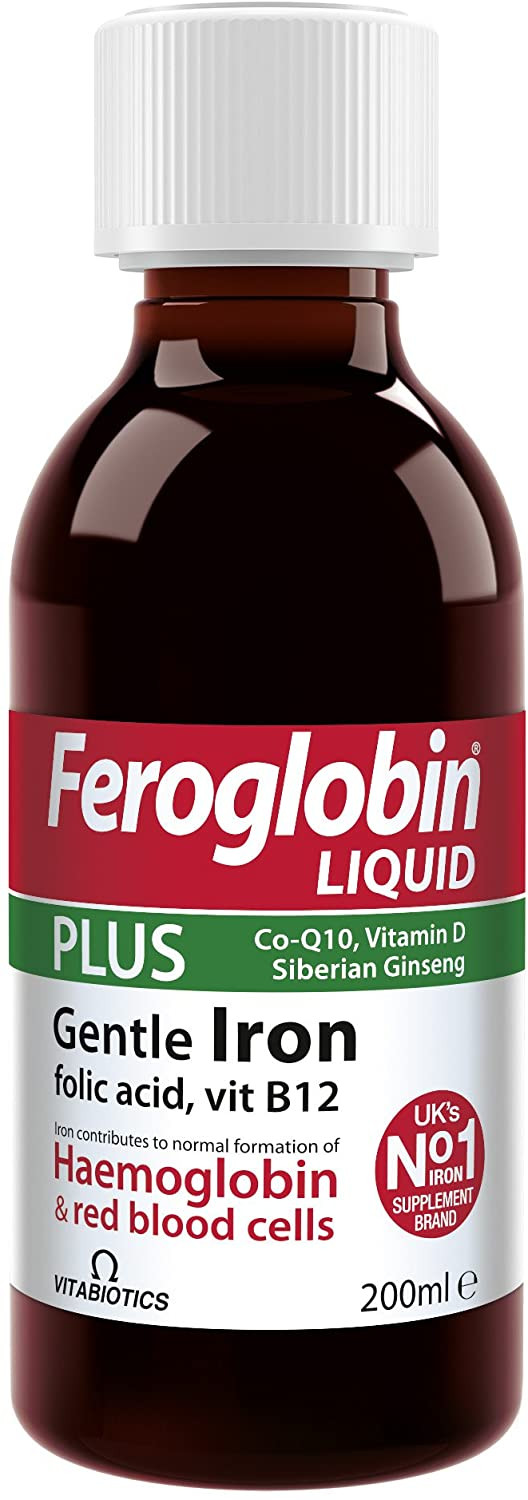 Vitabiotics Feroglobin Liquid Plus 200ml