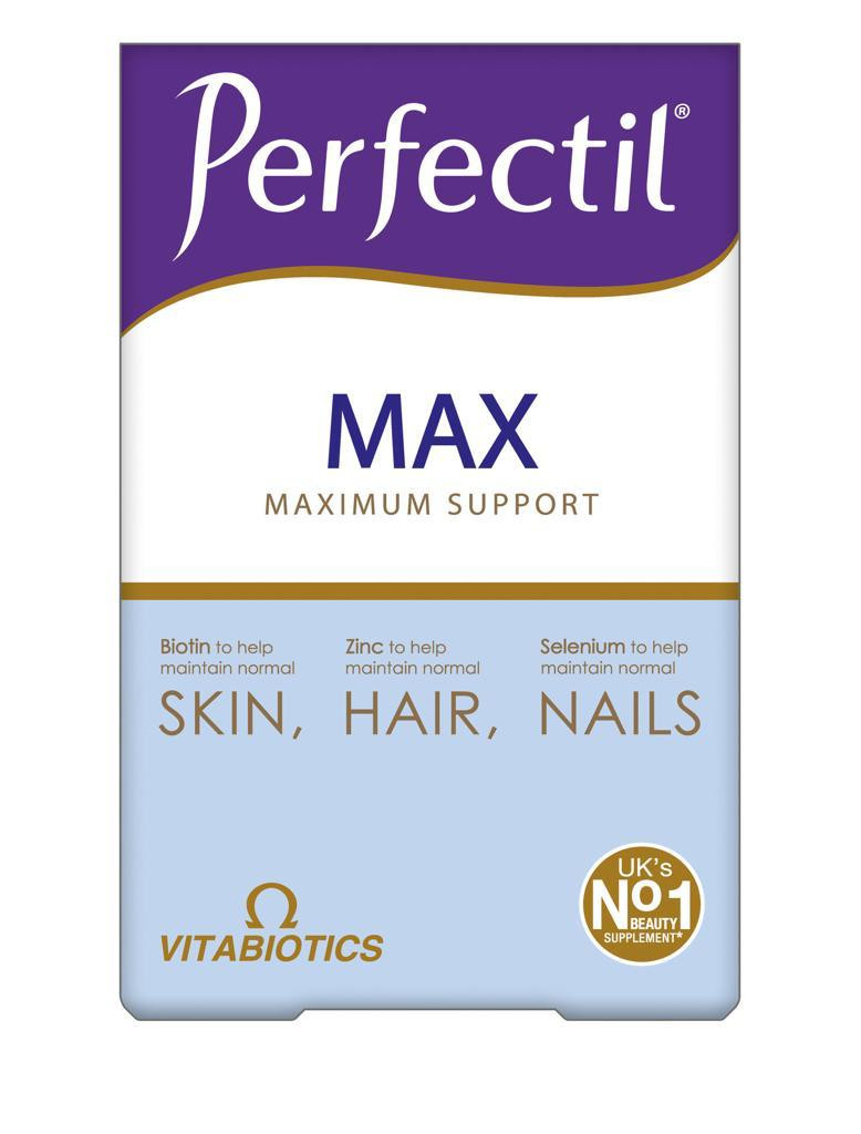 Vitabiotics Perfectil Max Support Skin, Hair and Nails - 84 Tablets and Capsules