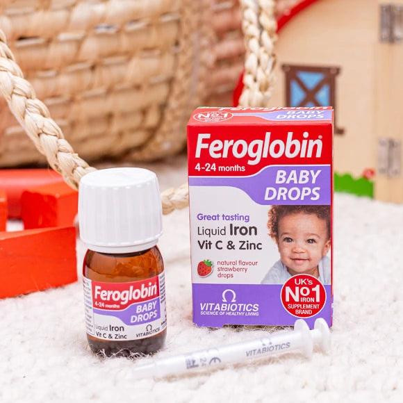 Vitabiotics Feroglobin Baby Drops 30ml