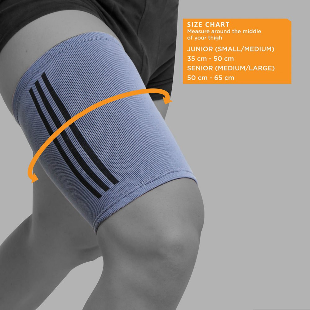 Kedley Active Elasticated Thigh Support - Adult Size 50cm - 65cm