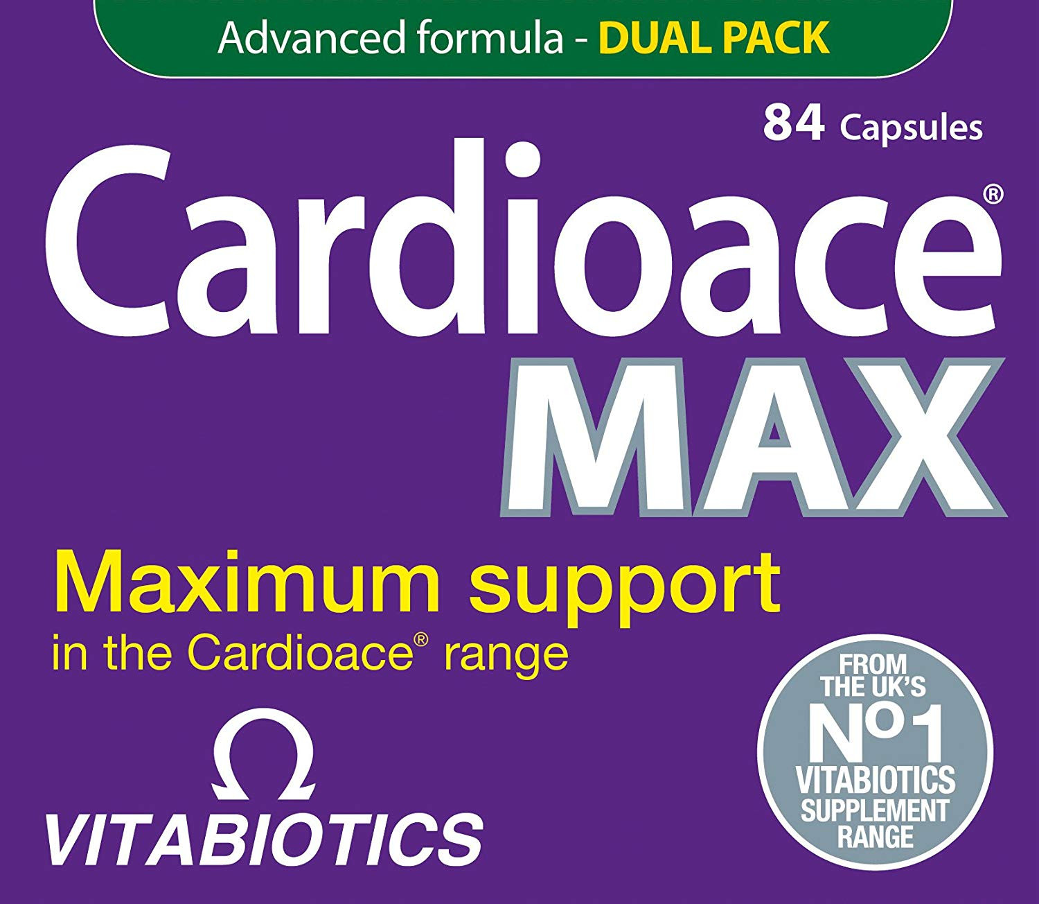Vitabiotics Cardioace Max 84 Capsules