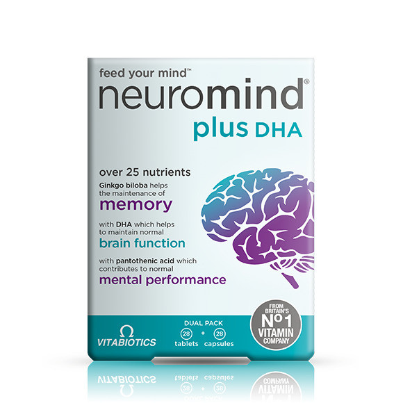 Vitabiotics Neuromind Plus DHA Dual Pack 56 Tablets and Capsules