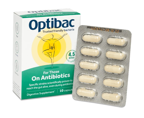 Optibac Probiotics For Those On Antibiotics 10 Capsules