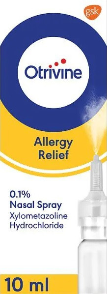 Otrivine Allergy Relief 10ml Nasal Spray