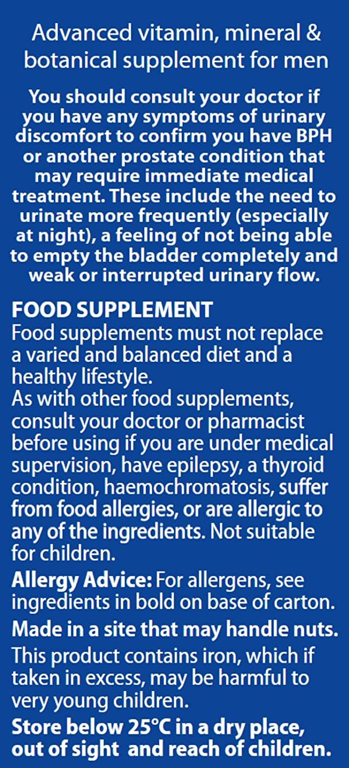 Vitabiotics Wellman Prostace 60 Tablets