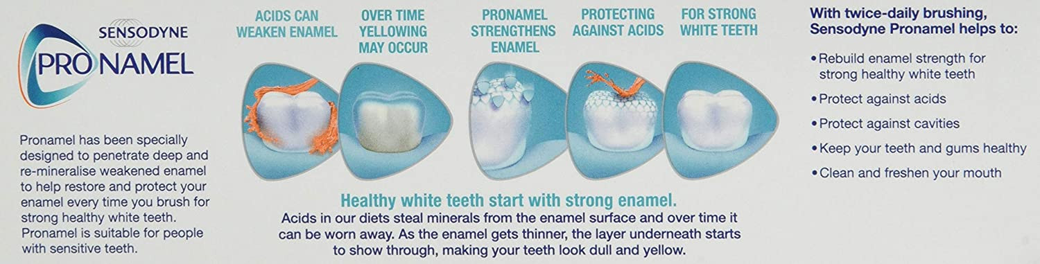 Sensodyne Pronamel Advanced Enamel Protection Daily Toothpaste 75ml