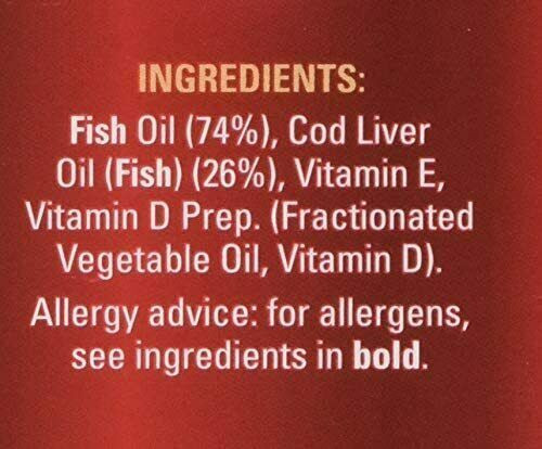 Seven Seas Omega-3 Fish Oil Plus Cod Liver Oil Maximum Strength 300ml