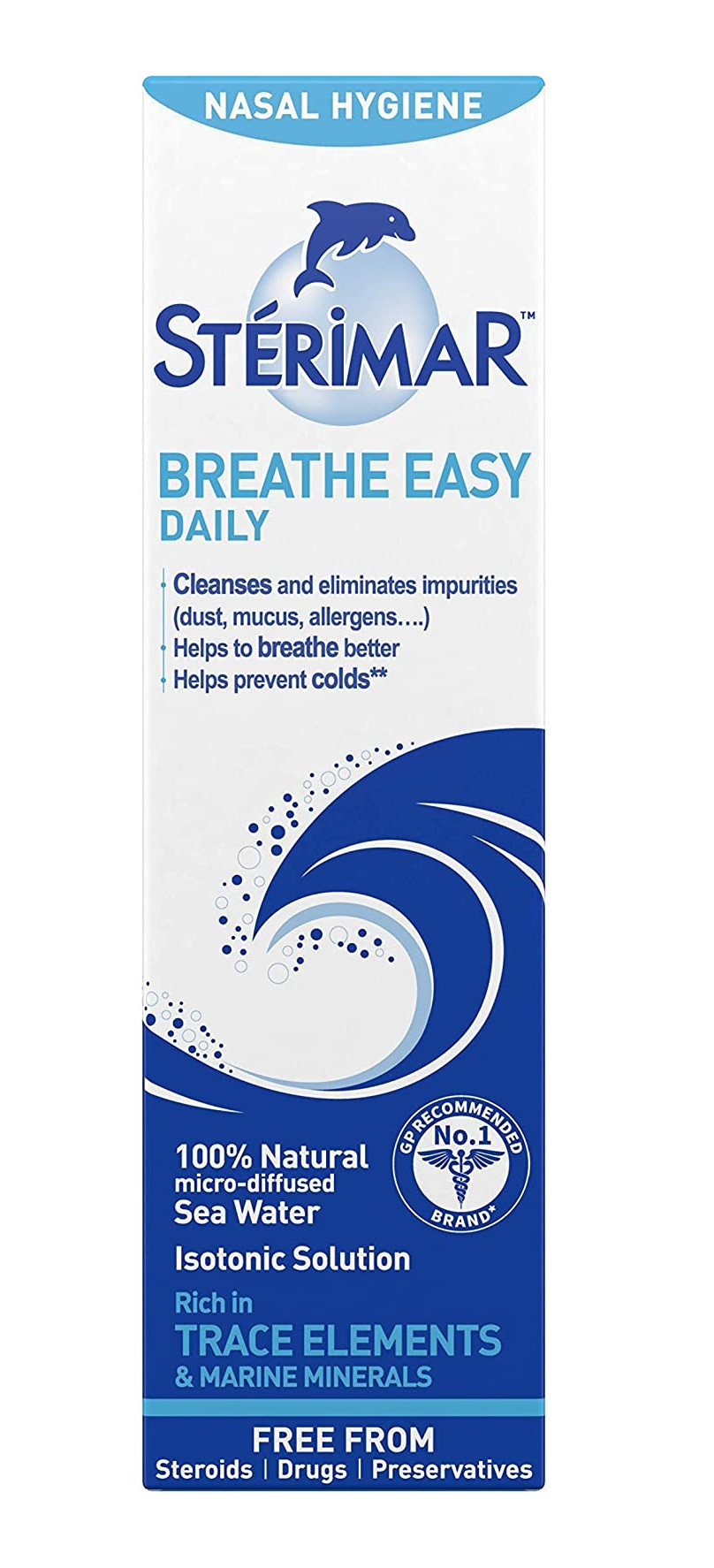 Sterimar Isotonic Nasal Hygiene Breathe Easy Nasal Spray 100ml