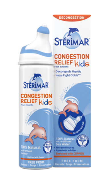 Sterimar Congestion Relief 50ml Kids Nasal Spray