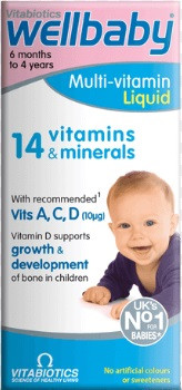 Vitabiotics Wellbaby Multi-Vitamin 150ml Liquid
