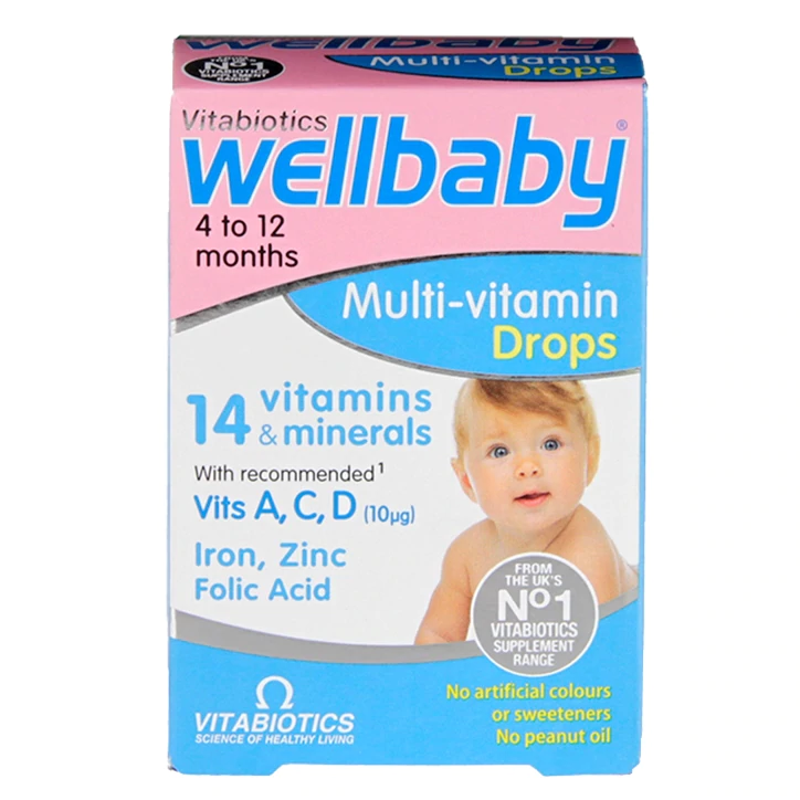 Vitabiotics Wellkid Baby Drops 30ml LifePharmacy