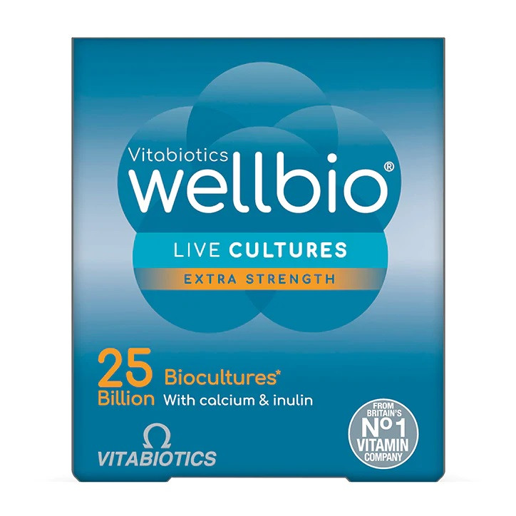Vitabiotics Wellbio Live Cultures Extra Strength 30 Capsules
