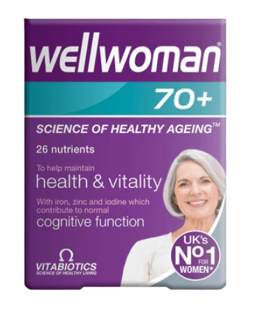 Vitabiotics Wellwoman 70+ Tablets