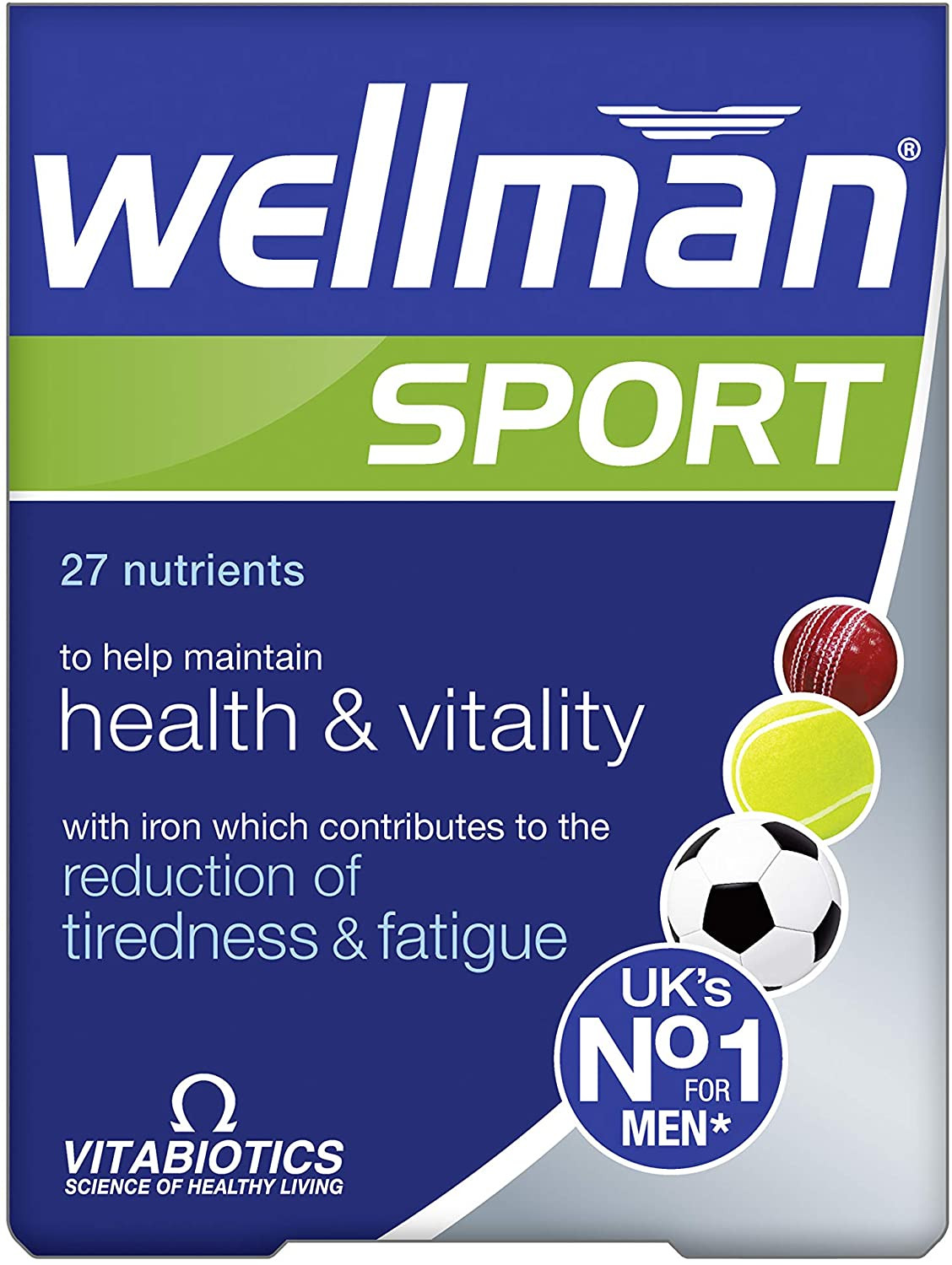 Vitabiotics Wellman Sport Tablets - 30 Tablets