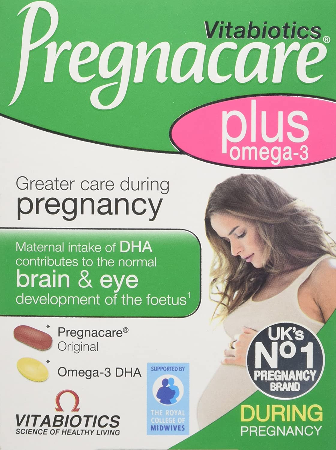 Vitabiotics Pregnacare Plus Omega-3 Dual Pack