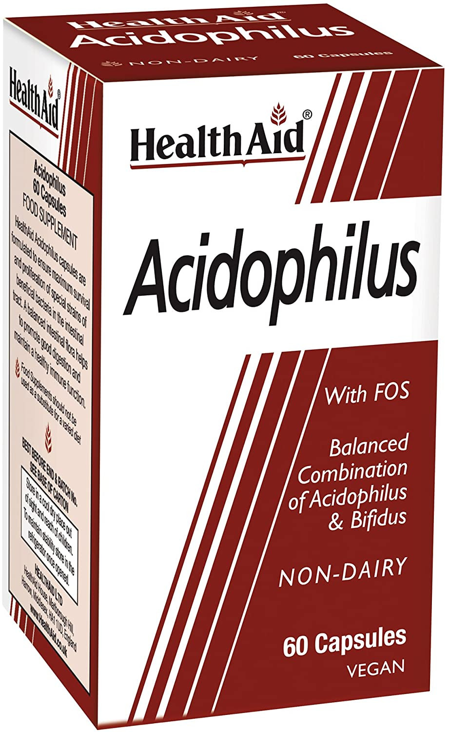 HealthAid Acidophilus 60 Capsules