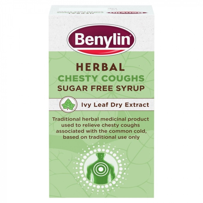 Benylin Herbal Chesty Coughs Sugar Free Syrup 100ml