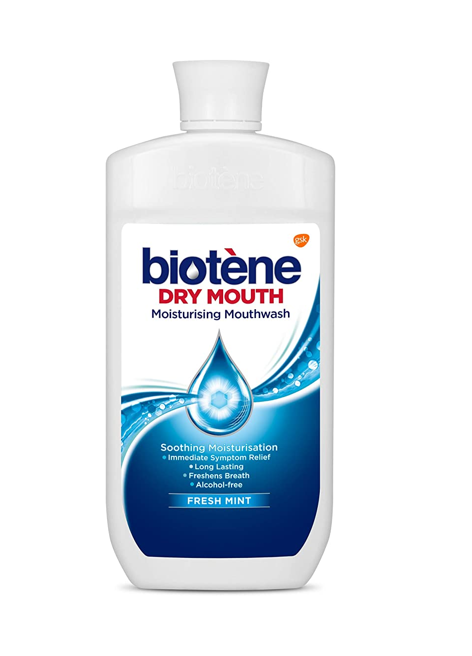 Biotene Dry Mouth Moisturising Mouthwash 500ml - Fresh Mint