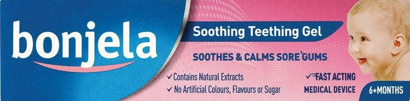 New bonjela top soothing teething gel