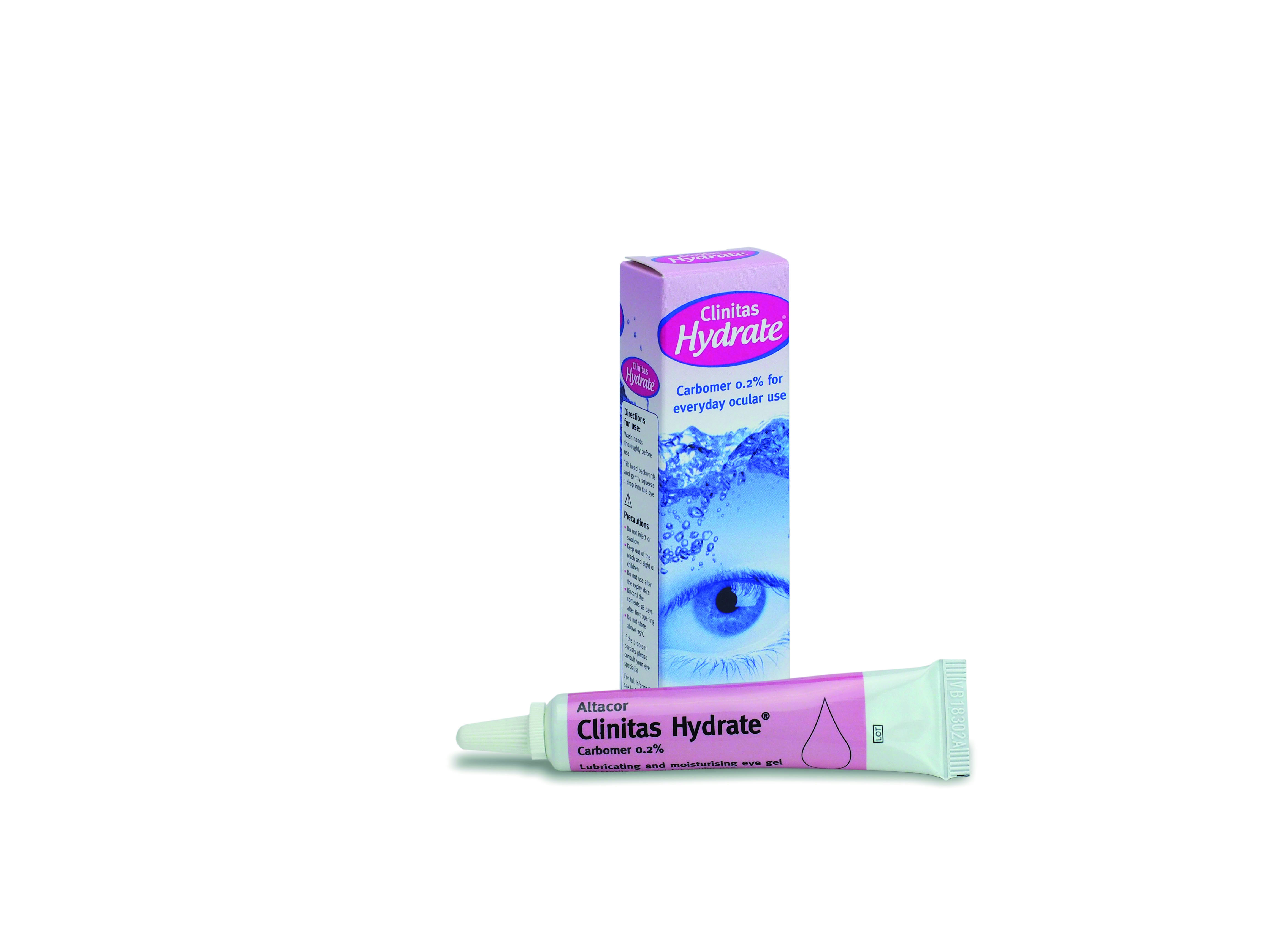 Clinitas Hydrate Liquid Gel 10g Moisturising Eye Drops