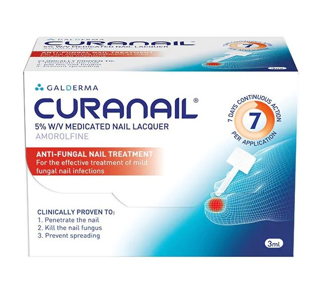 Curanail 5% Medicated Nail Lacquer 3ml